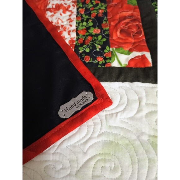 Handmade 100% Cotton 72x82 Quilt - Picture 2 of 5